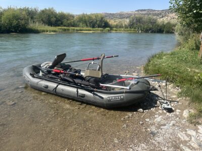 Fly fishing with Epick Travel Boat